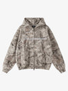 Camouflage Fleece-Lined Hoodie