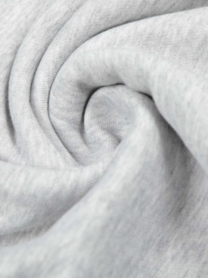 Embroidered Graphic Studded Hoodie and  Wide Leg Sweatpants Set