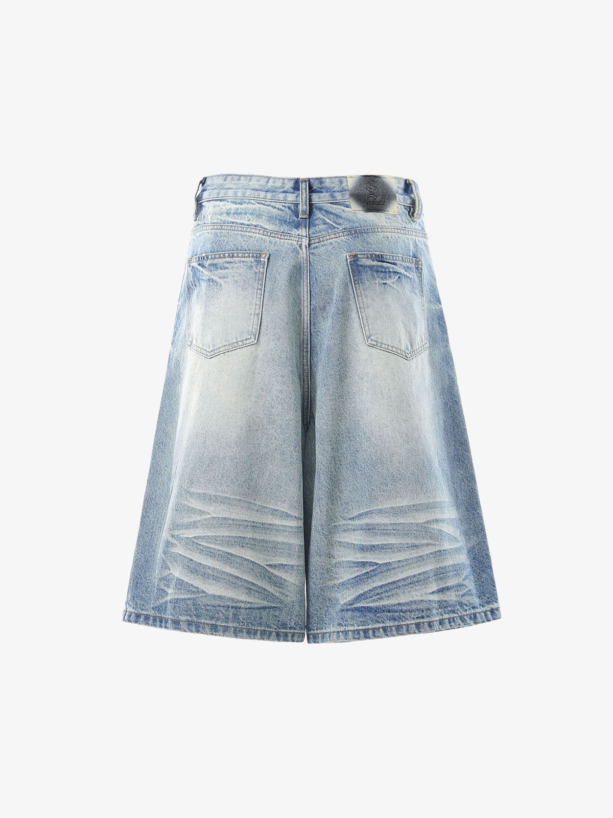 Vintage Whiskered Denim Jorts 
