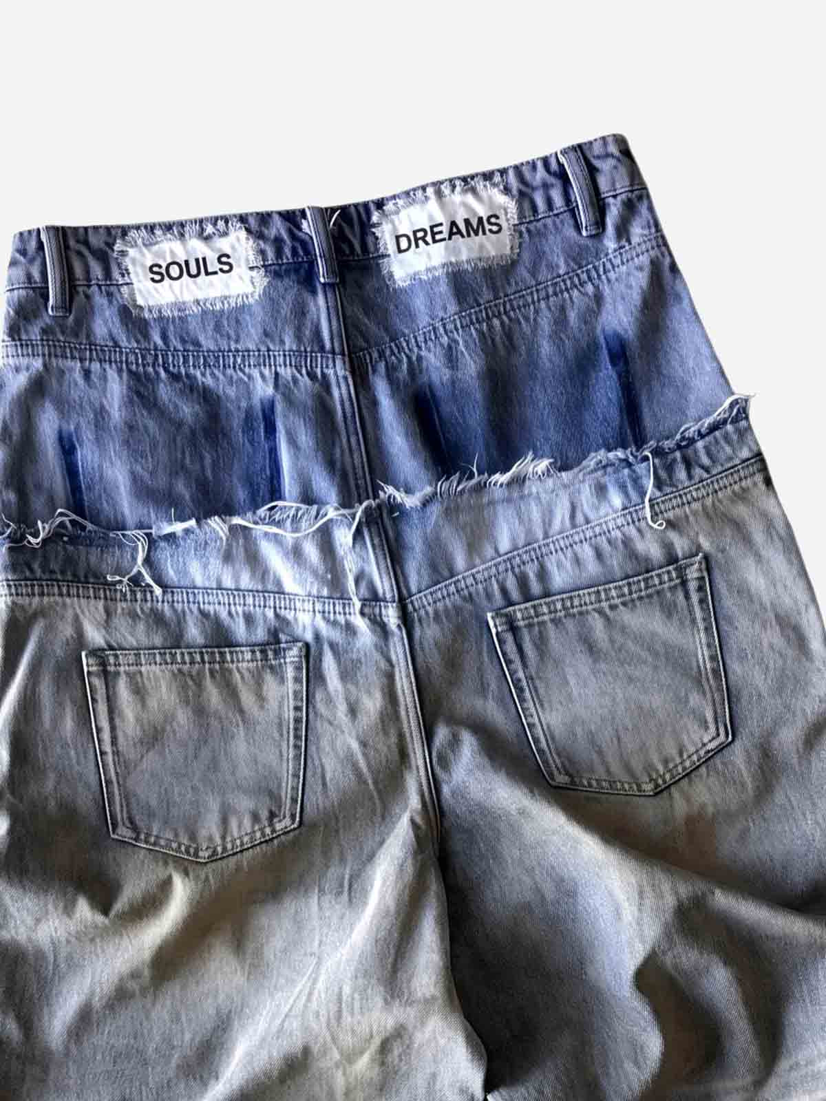 Double Waistband Jeans