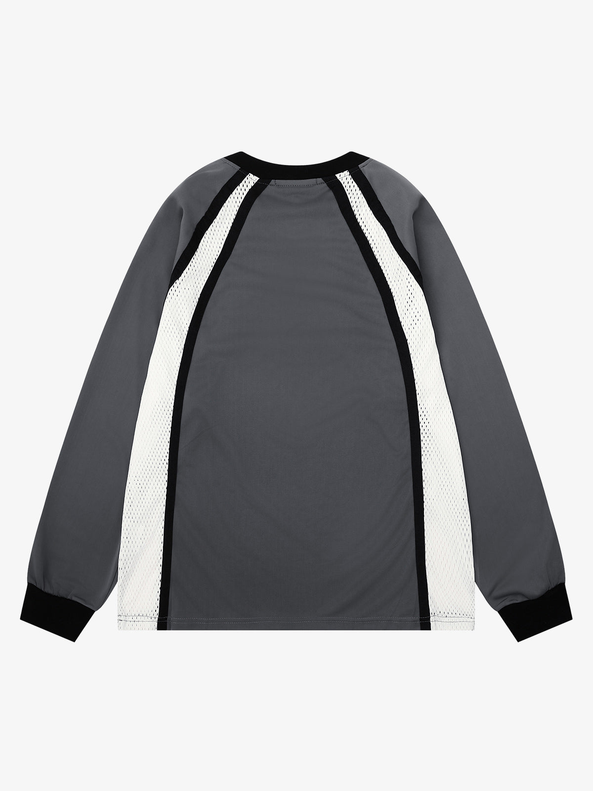 Mesh Patchwork Sweatshirt