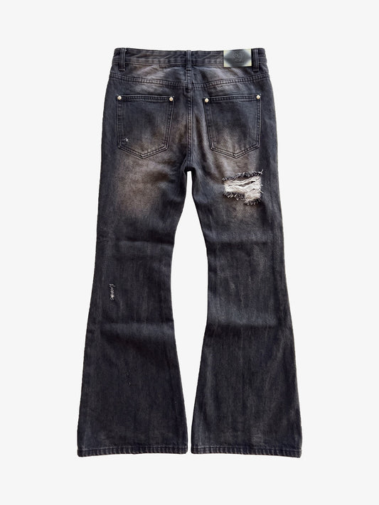 Destroyed Ripped Slim Jeans