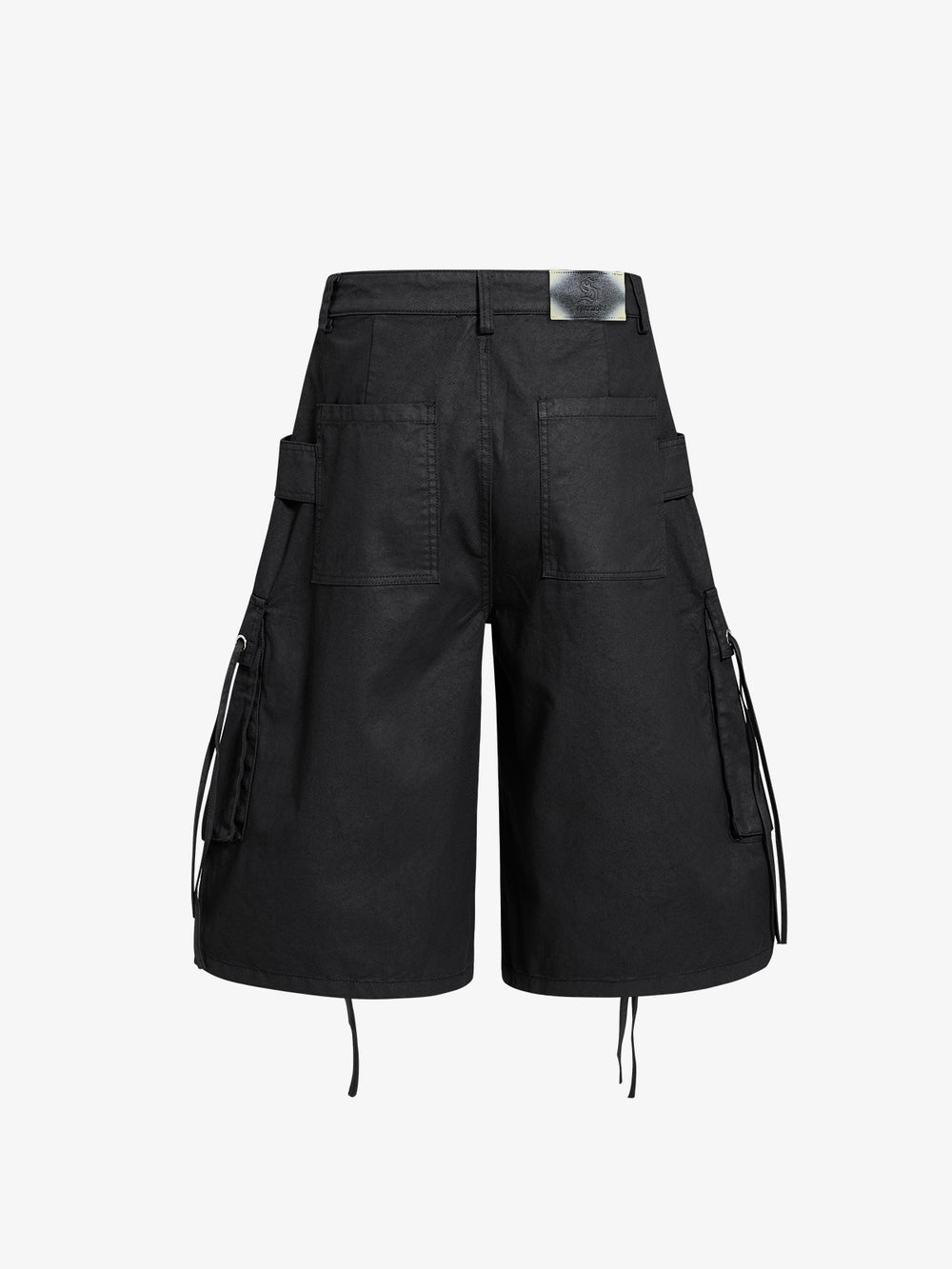 High-Waisted Cargo Shorts