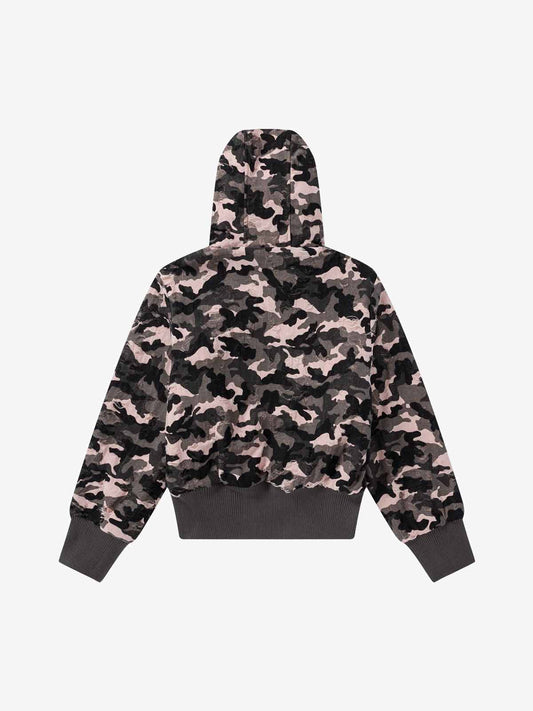 Camouflage Pattern Hoodie for Casual and Outdoor Use 