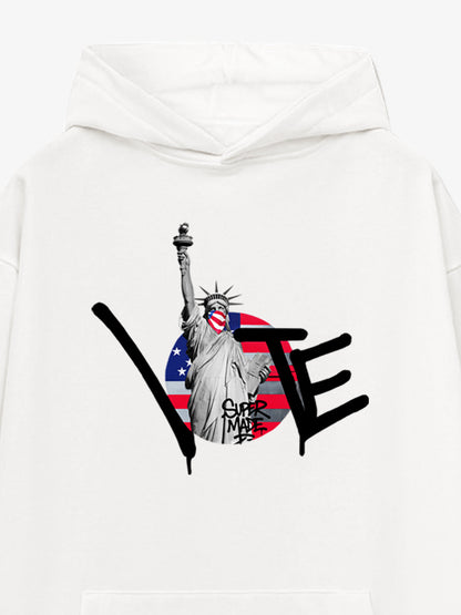 Supermade Statue Of Liberty Hooded Sweatshirt 
