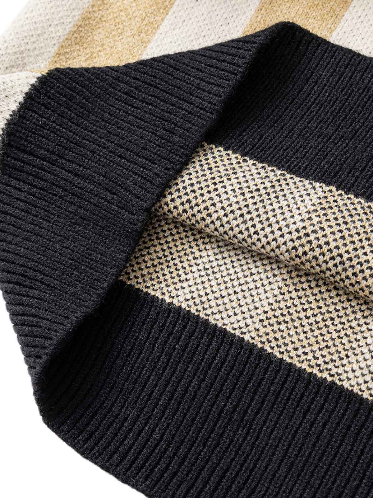 Thesupermade Star Rugby Striped Sweater 