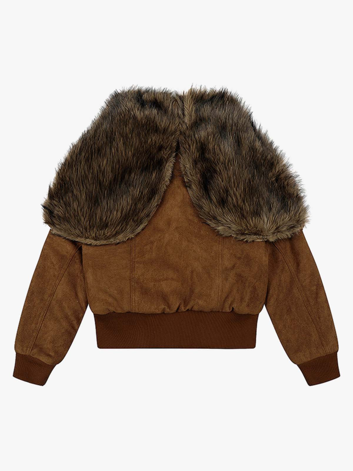 Stylish Hooded Jacket with Faux Fur Trim for Men and Women - Perfect for Casual Outfits 