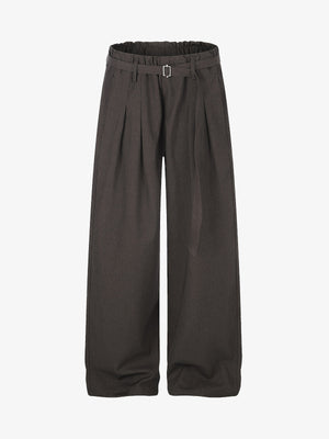 Pleated Tailored Casual Trousers