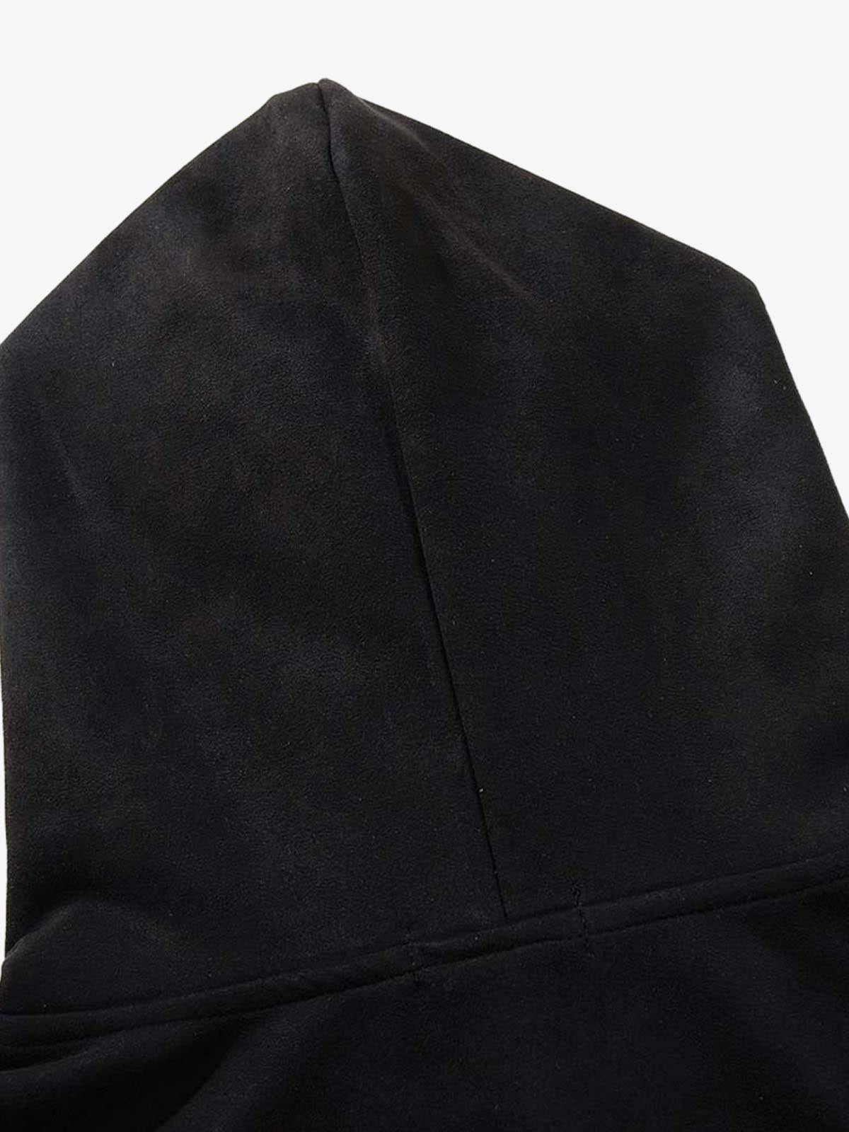 Thorn Letter Graphic Washed Hoodie