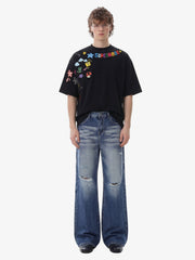 Denim Ripped Washed Distressed Jeans - 2503 