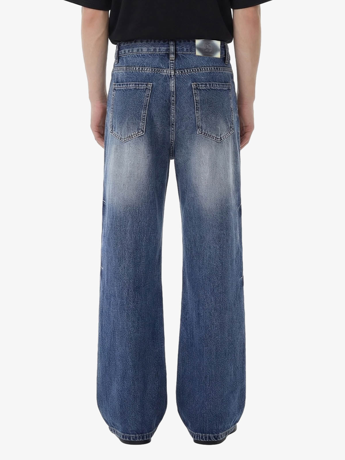Denim Ripped Washed Distressed Jeans - 2503 