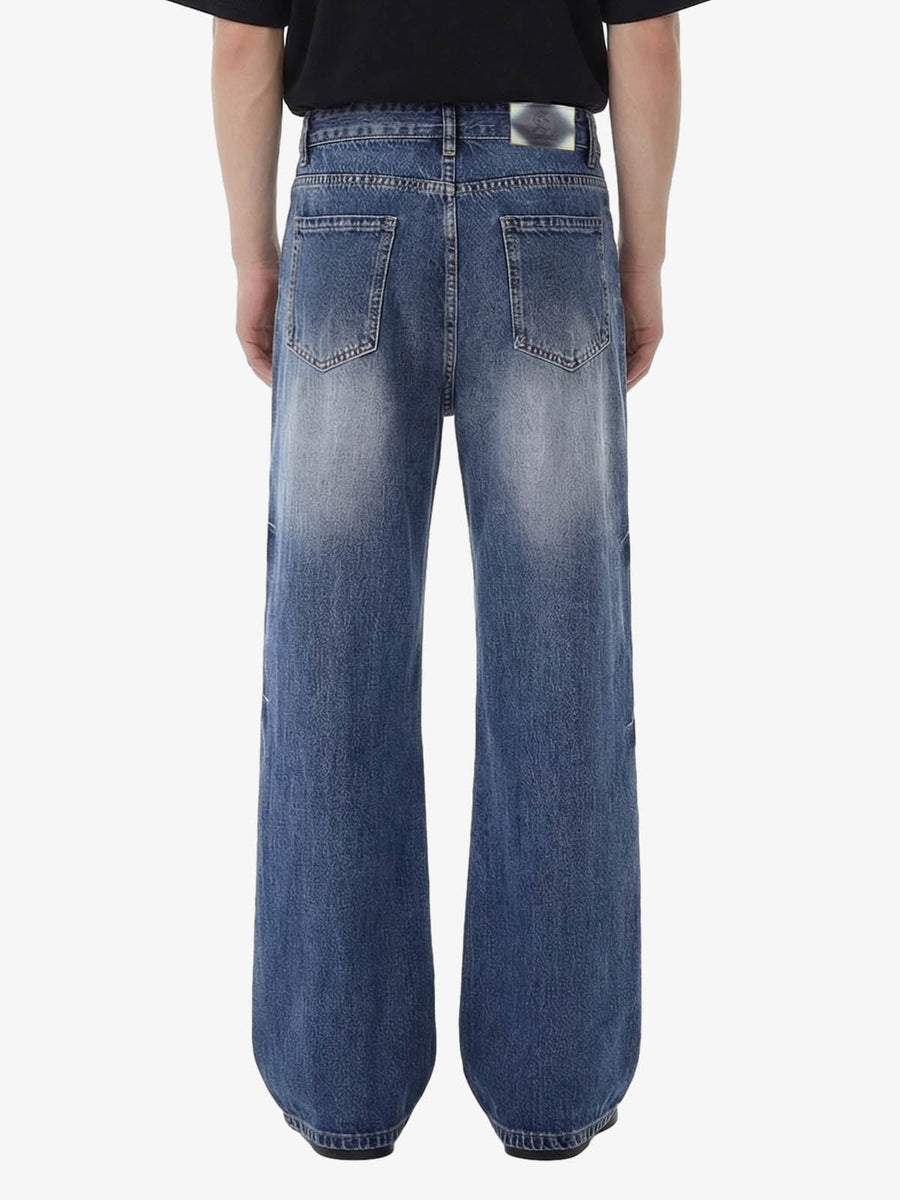 Denim Ripped Washed Distressed Jeans - 2503 