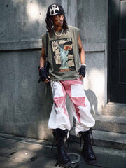 Vintage Liberty Newspaper Sleeveless T-Shirt
