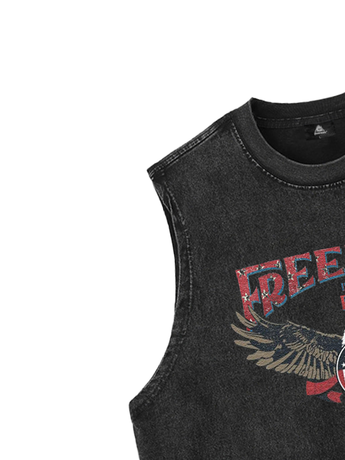 Original Patriotic Eagle Graphic Tank Top 