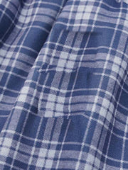 Plaid Waist Graphic Wide-Leg Sweatpants