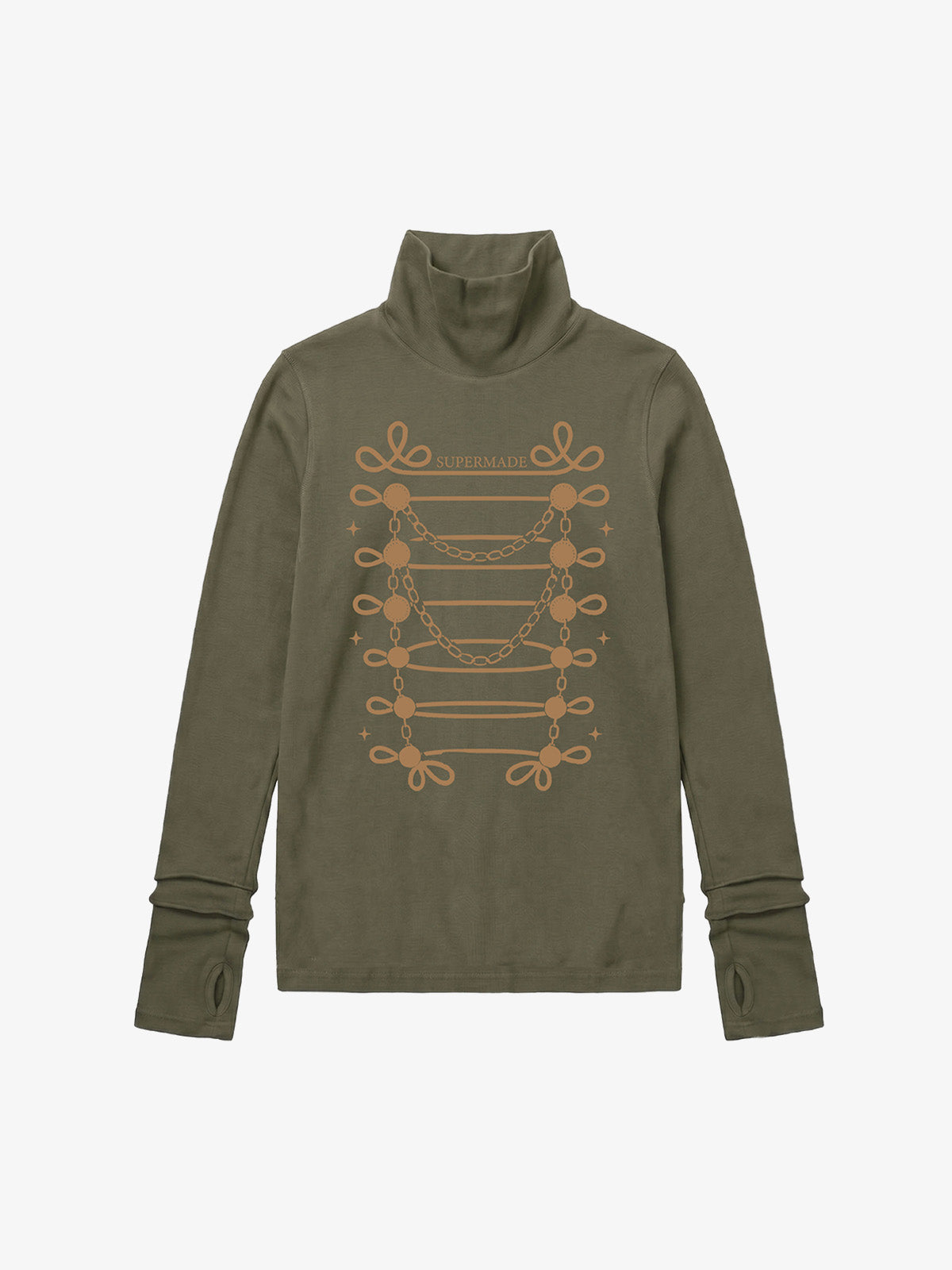 Napoleon Sash Graphic Long Sleeve Top