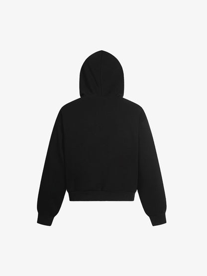 Fleece-Lined Balaclava Zip Up Hoodie 