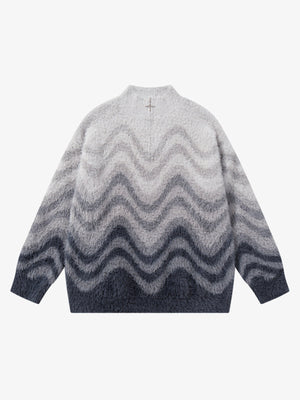 Cozy Pink Patterned Sweater for Women - Perfect for Fall and Winter Outfits 