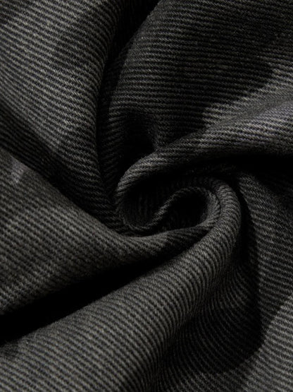 Retro Camouflage Pink Graffiti Barrel Pants 