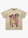 Boxing Graphic Oversized Tee
