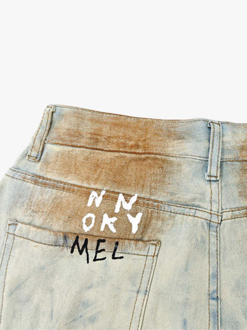 Distressed Ripped Jeans
