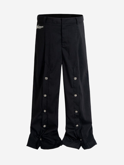 Court-Inspired Wide-Leg Trousers