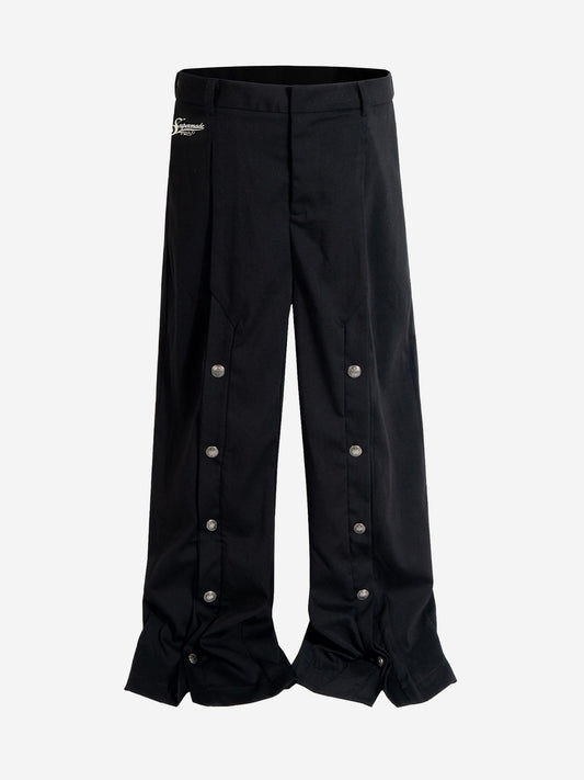 Court-Inspired Wide-Leg Trousers
