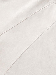 Suede Panel Raglan T-Shirt 
