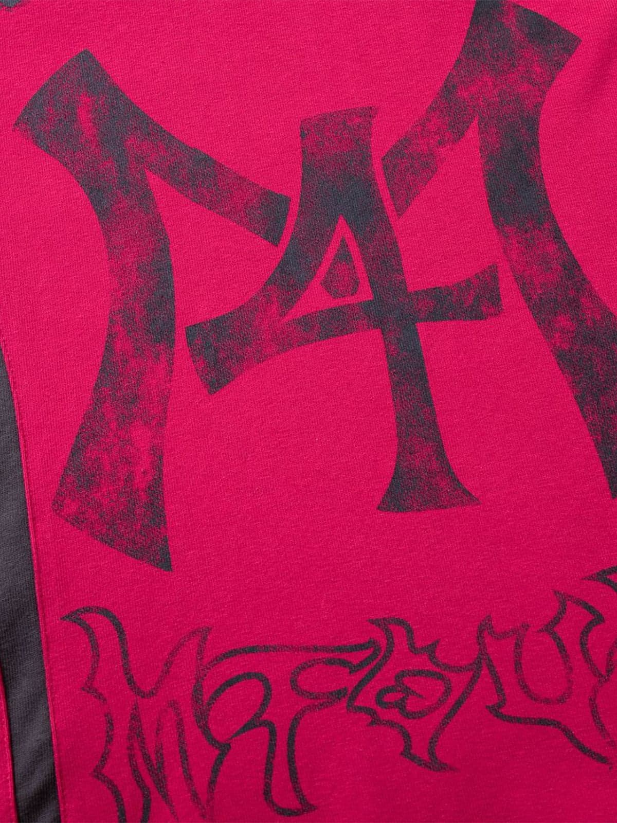 2025 Spring/Summer Graphic T-Shirt with Bold Number Design 