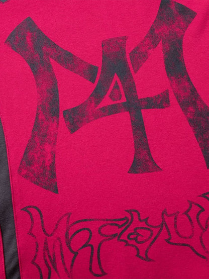 2025 Spring/Summer Graphic T-Shirt with Bold Number Design 