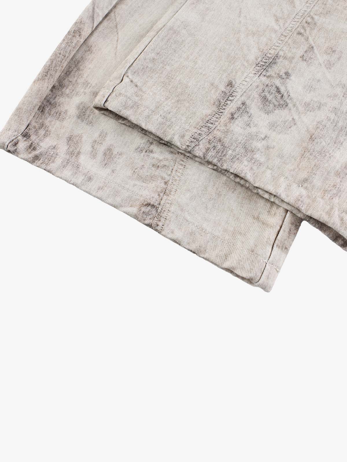 3D Print Double Waist Barrel Baggy Jeans