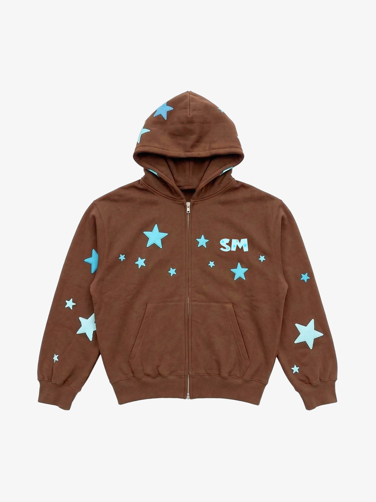 Star Foam Graphic Color Block Sweat Set