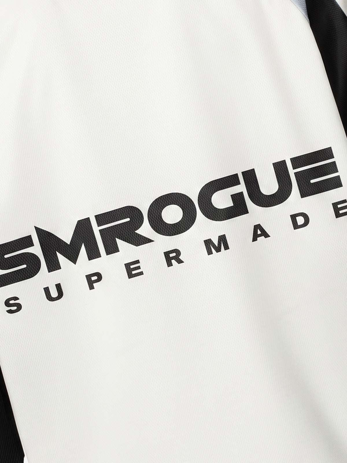 Graphic Mesh Long Sleeve Jersey Tee