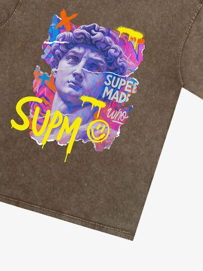 Vibrant Graffiti Art T-Shirt for Urban Fashion Lovers 