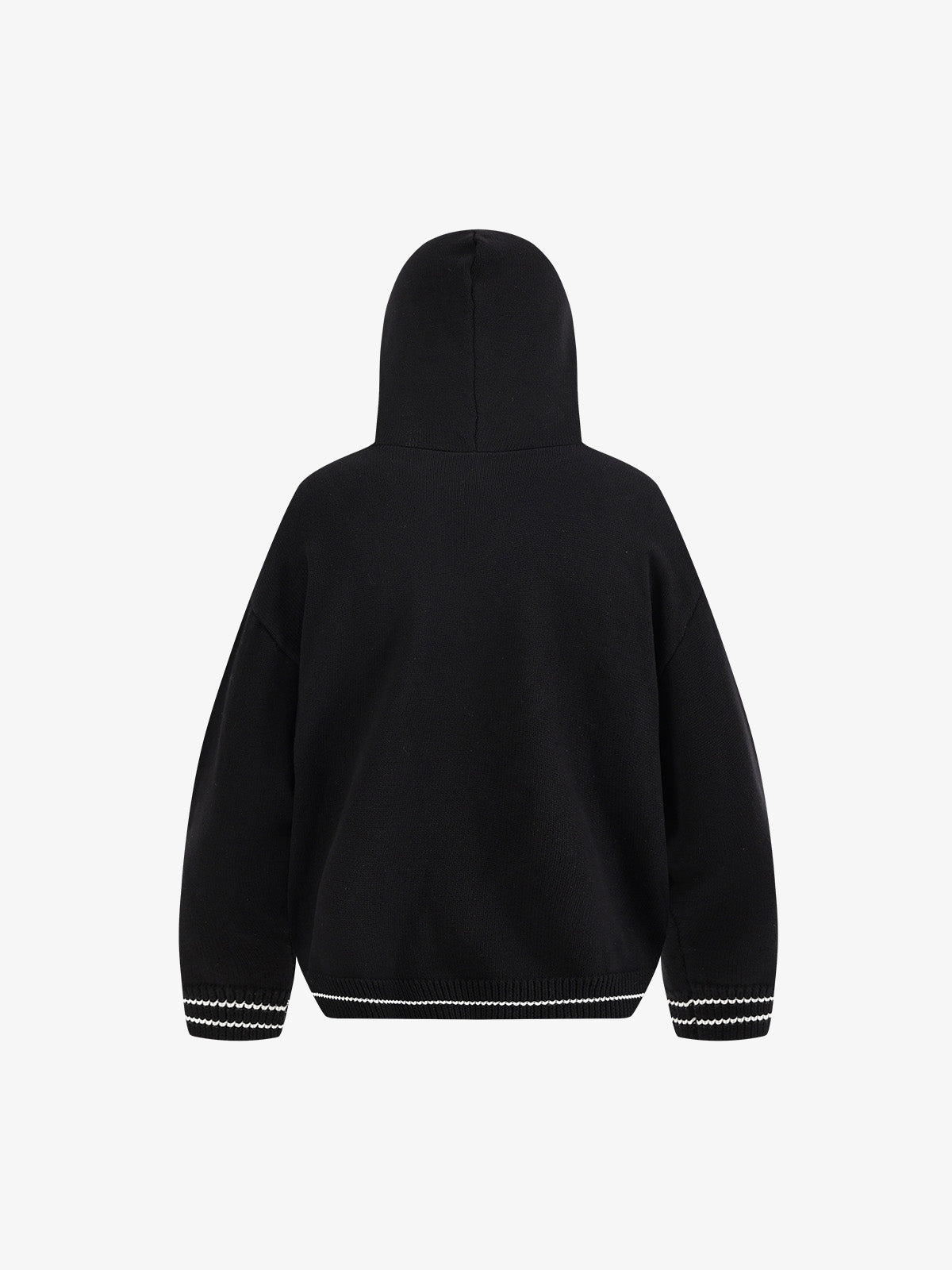Sport Graphic Hooded Knit Sweater