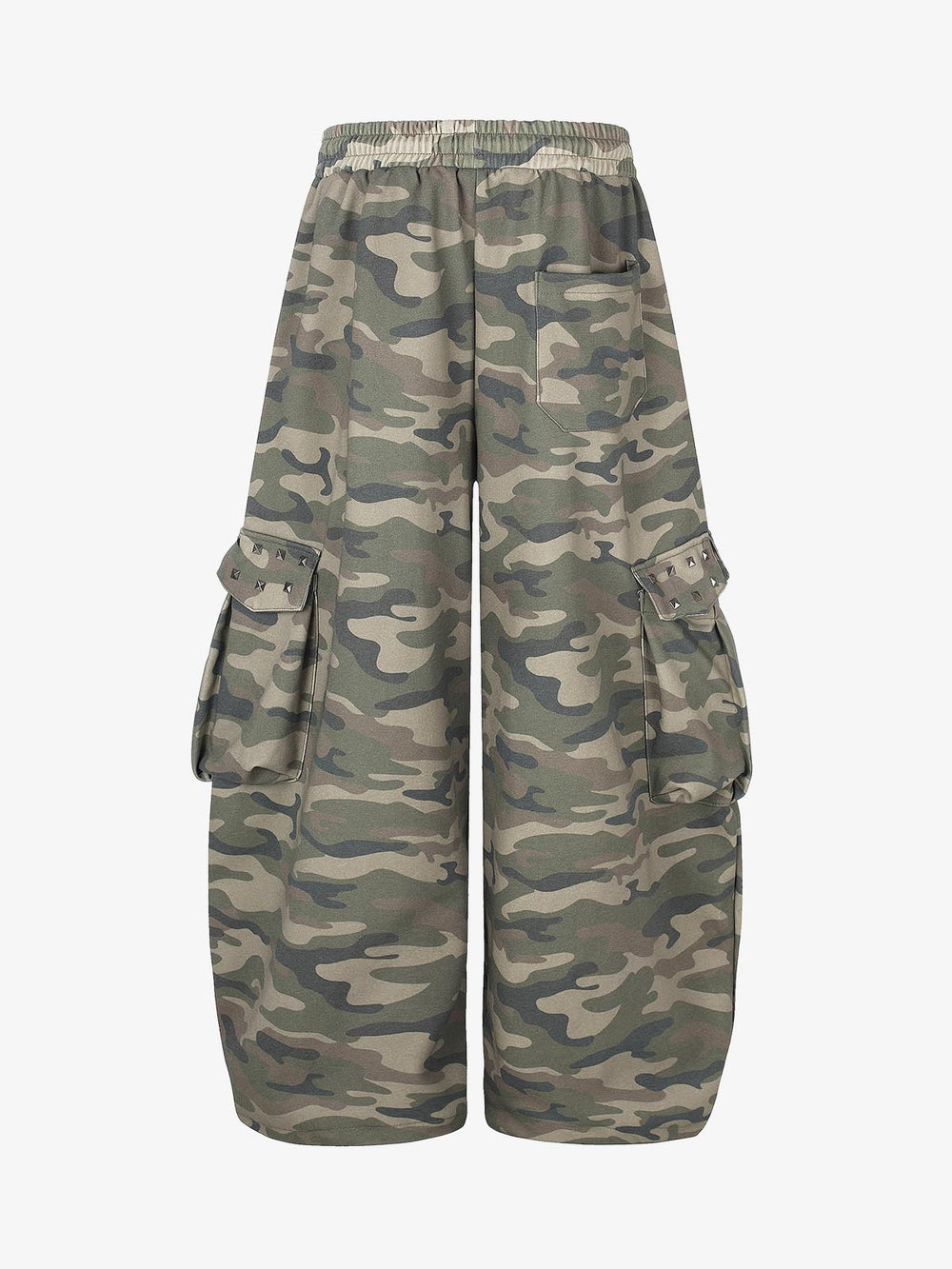 Camo Studded Detail Sweatpants
