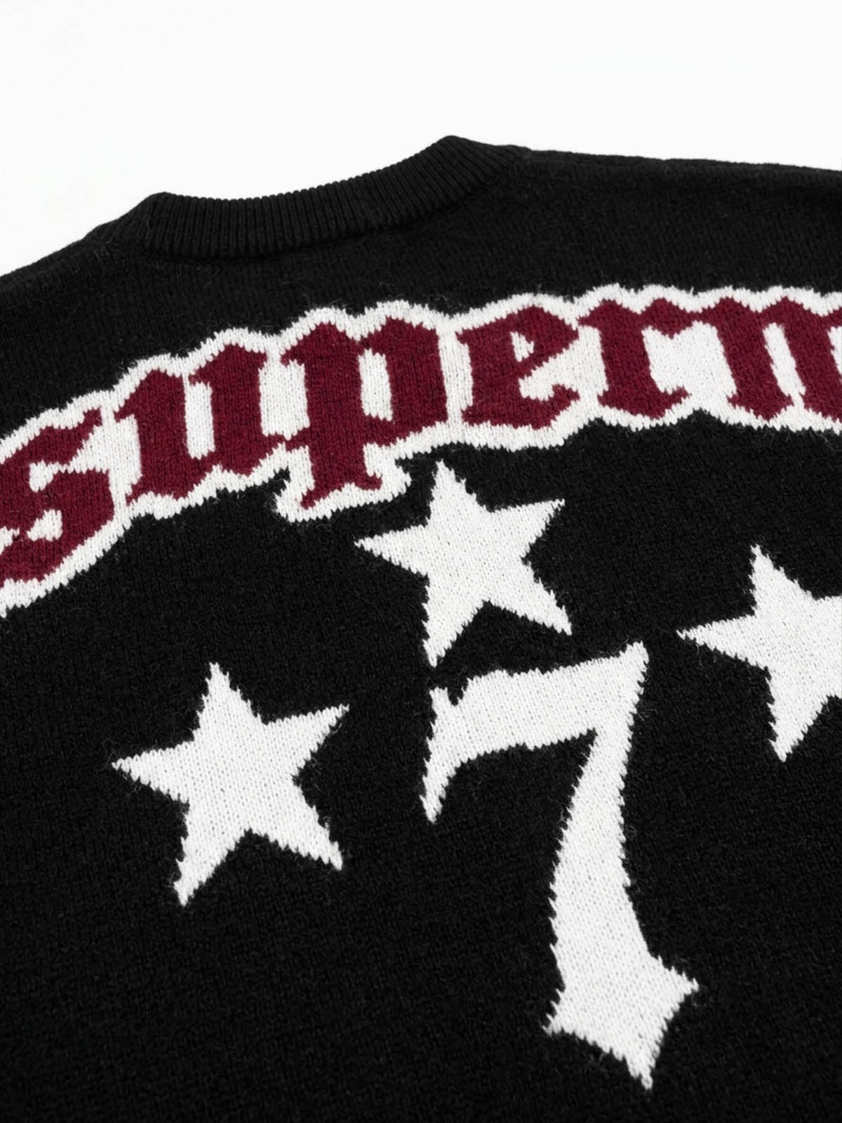 Scorpion Star Graphic Knit Sweater