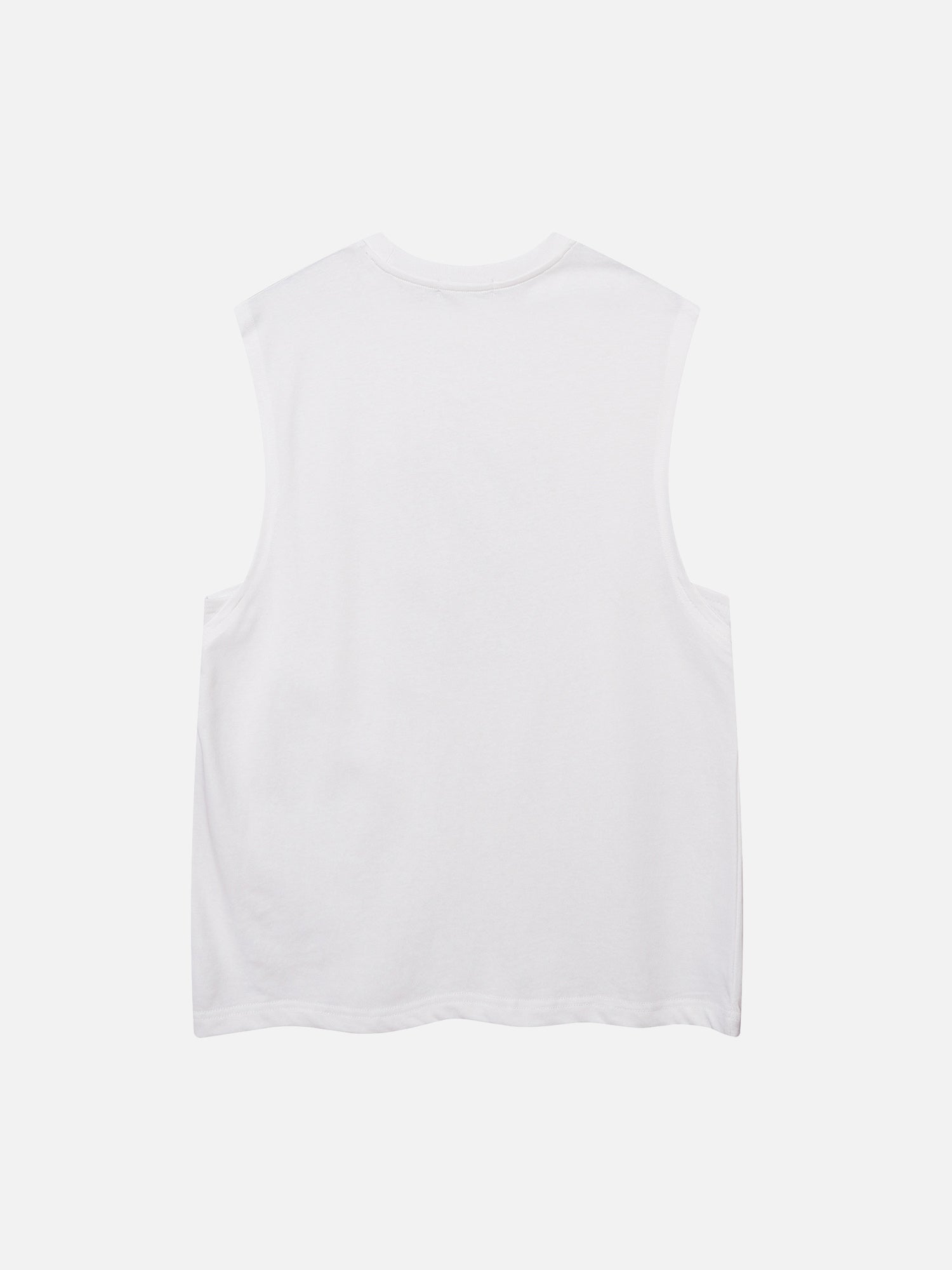 American Fashion Brand Printed Sleeveless Vest
