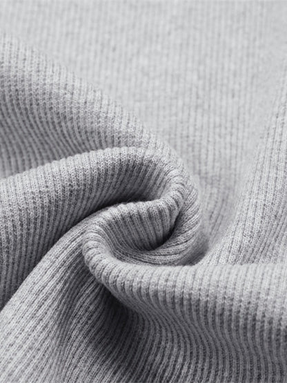 Cotton-blend black, white and gray vest with scorpion embroidered logo and deformed logo print 