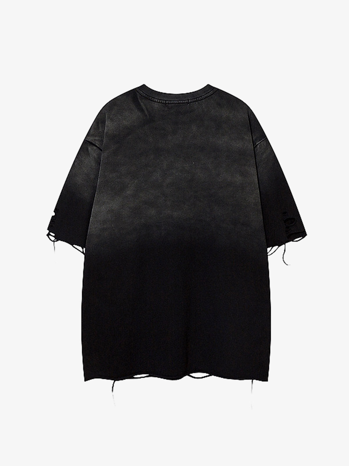 Embroidered Ripped Distressed Tee