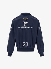 Bomberjacke mit Rennsportmotiv