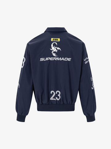 Racing Graphic Bomber Jacket