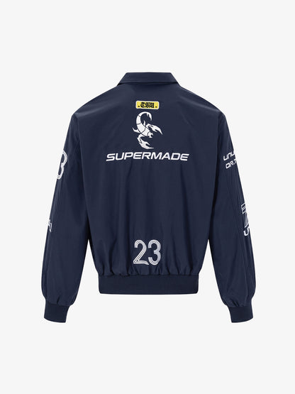 Racing Graphic Bomber Jacket