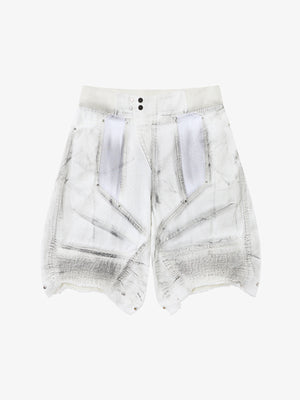 Double Waist Faux Layer Shorts