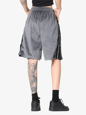 Pantalones cortos deportivos de gamuza