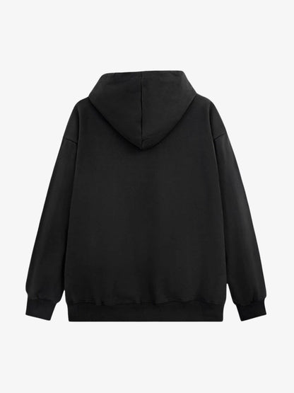 Rock & Roll Skeleton Cotton Hoodie 