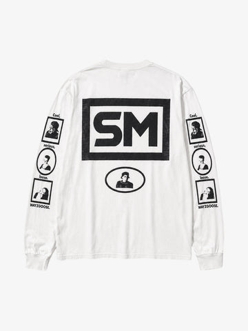 Girl Face Graphic Long Sleeve Tee