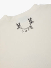 Waffle Thorn Print Sleeveless T-Shirt 