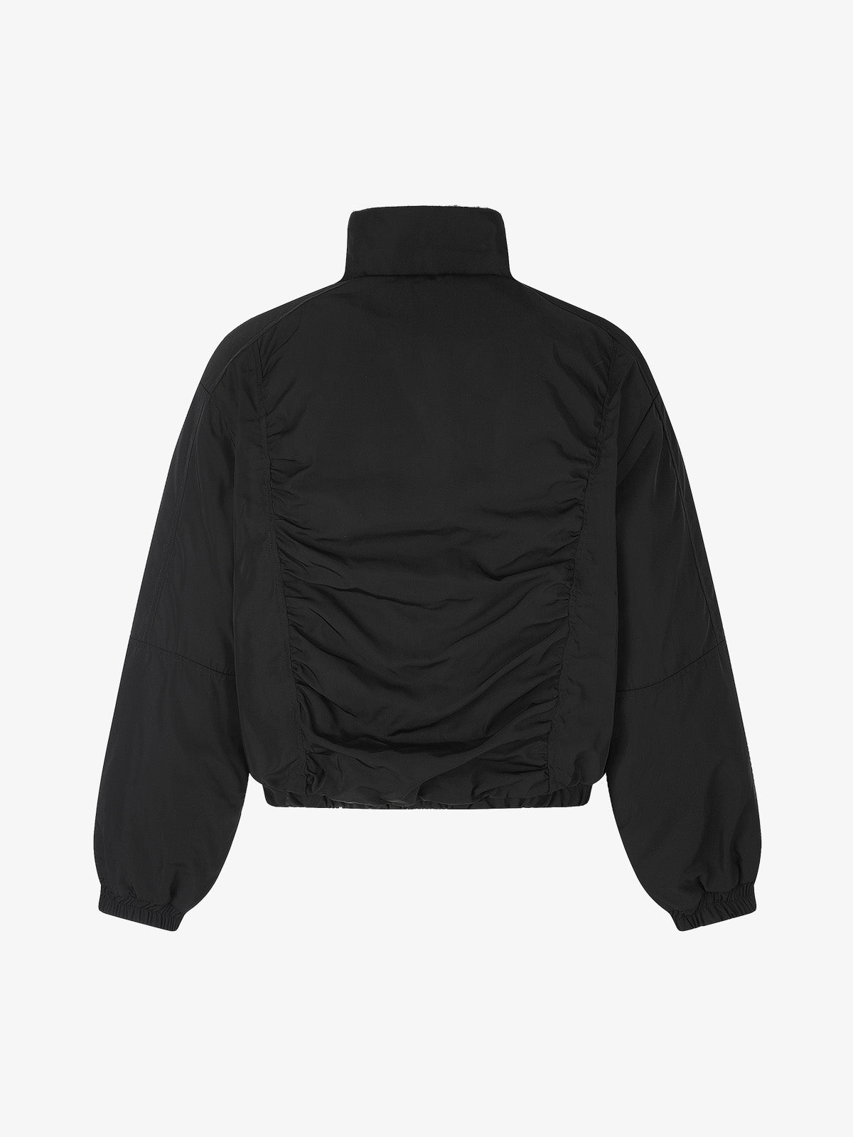 Napoleonic Double-Breasted Peaked-Lapel Padded Coat