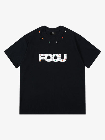 Stylish Embellished Graphic T-Shirt for Men - Perfect for Casual Wear and Festive Occasions 